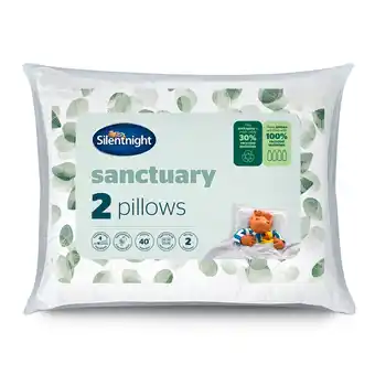 Tesco Silent night sanctuary pillow pair offer