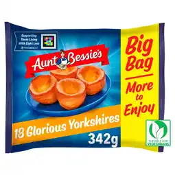 Morrisons Aunt bessie's 18 glorious golden yorkshire puddings offer