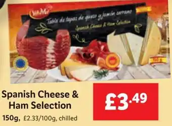 Lidl Spanish Cheese & Ham Selection 150 g offer