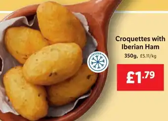 Lidl Croquettes with Iberian Ham 350 g offer