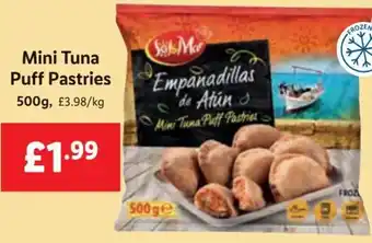 Mini Tuna Puff Pastries 500 g