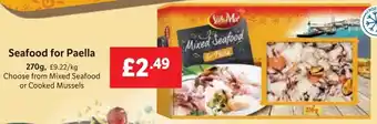 Lidl Seafood for Paella 270g offer