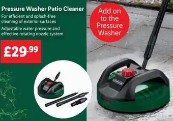 Lidl Pressure Washer Patio Cleaner offer