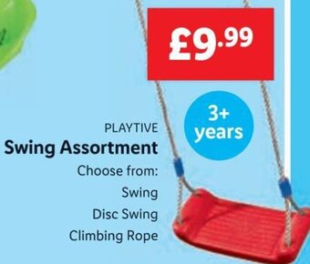 Lidl Playtive Swing Assortment offer