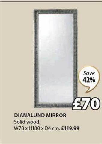 JYSK Dianalund mirror offer