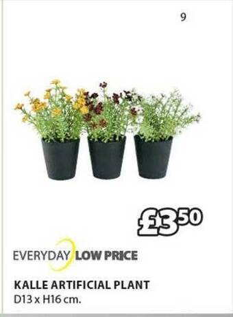 JYSK Kalle artificial plant offer