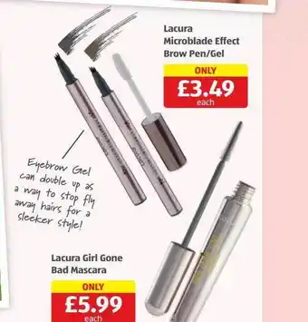 Aldi Lacura girl gone bad mascara offer
