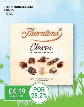 Bestway Thorntons classic offer