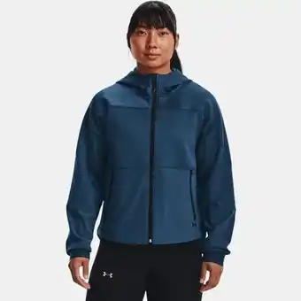 Under armour women's storm rush™ swacket petrol blue / black l