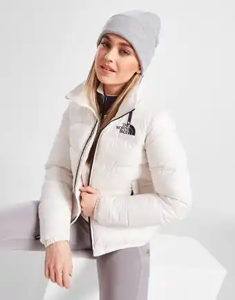 JD Sports The north face logo padded jacket - white - womens offer