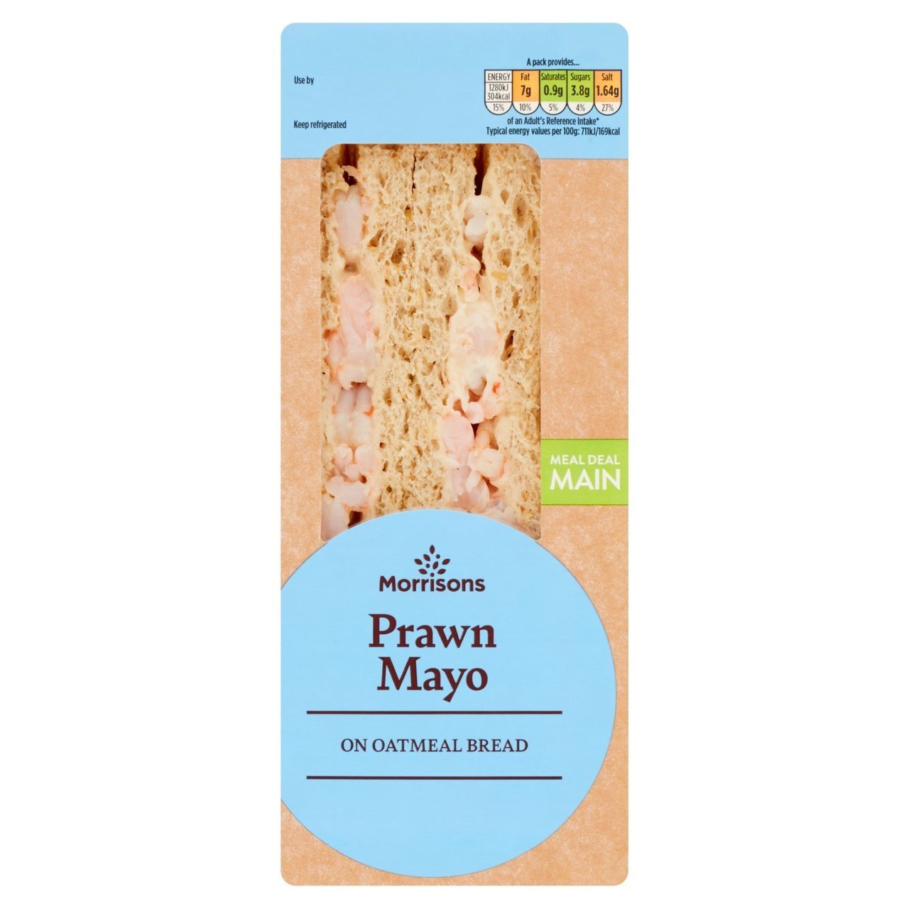 Morrisons prawn mayonnaise sandwich offer at Morrisons
