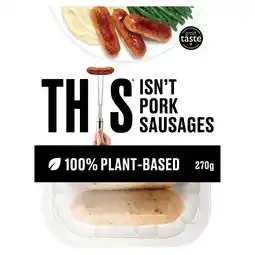 Morrisons This isn't pork plant-based sausages offer