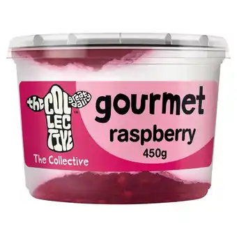 Morrisons The collective raspberry gourmet greek-style yogurt offer