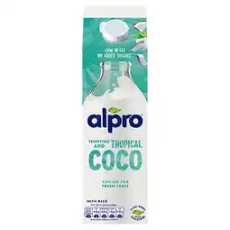 Morrisons Alpro coconut chilled drink offer