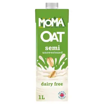 Morrisons Moma oat drink semi offer