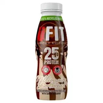 Morrisons Ufit millionaire shortbread high protein shake offer