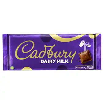 Tesco Cadbury dairy milk chocolate bar 360g offer