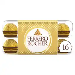 Tesco Ferrero rocher 16 pieces boxed chocolates 200g offer