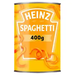 Tesco Heinz spaghetti in tomato sauce 400g can offer