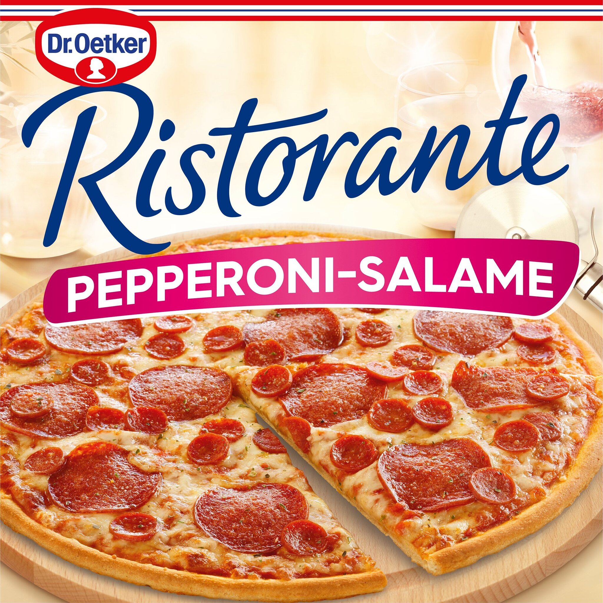 Dr. oetker ristorante pepperoni salame pizza 320g offer at Tesco