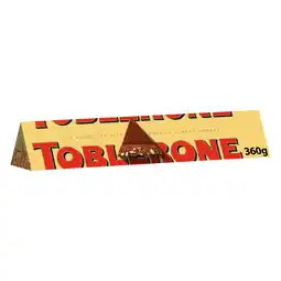 Tesco Toblerone milk 360g offer