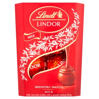 Tesco Lindt lindor milk truffles 37g offer