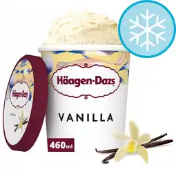 Tesco Haagen-dazs vanilla ice cream 460ml offer