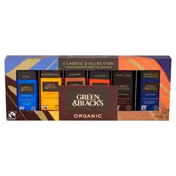 Tesco Green and blacks classic minis 180g offer