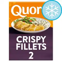 Tesco Quorn 2 crispy fillets 200g offer