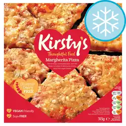 Tesco Kirsty's free from margherita pizza 315g offer