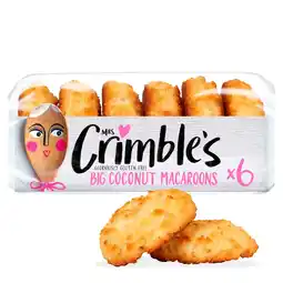 Tesco Mrs crimble's gluten free coconut macaroons 180g offer