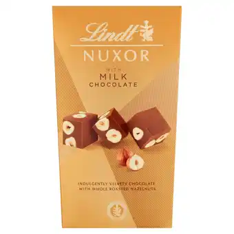 Tesco Lindt nuxor milk 165g offer