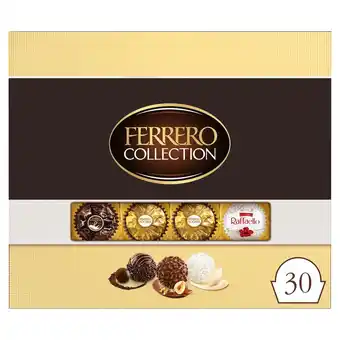 Tesco Ferrero collection 30 pieces assorted chocolates 324g offer