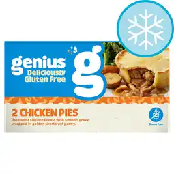 Tesco Genius gluten free chicken & gravy pies 320g offer