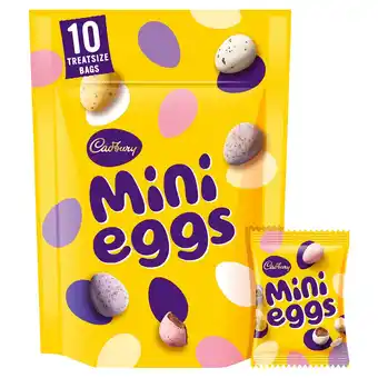 Tesco Cadbury mini eggs pouch 10 pack 385g offer