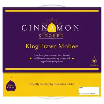 Tesco Cinnamon kitchen king prawn moilee 400g offer
