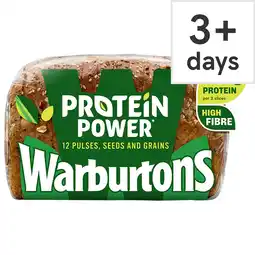 Tesco Warburtons plant power sliced wholemeal bread 700g offer