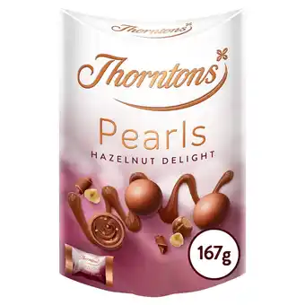 Tesco Thorntons pearls hazelnut chocolate 167g offer