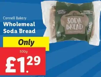 Lidl Connell Bakery Wholemeal Soda Bread 500g offer