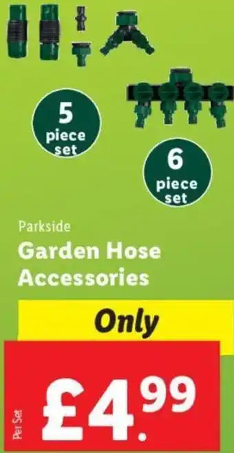 Lidl Parkside Garden Hose Accessories offer