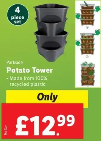 Lidl Parkside Potato Tower offer