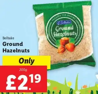 Lidl Belbake Ground Hazelnuts 200g offer