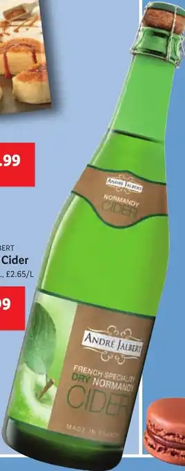 Lidl Normandy Cider 750 ml offer