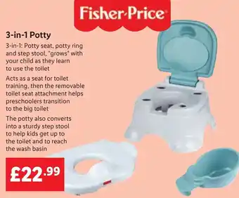 Lidl 3-in-1 Potty offer