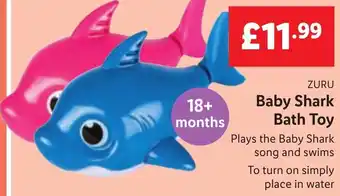 Lidl Zuru Baby Shark Bath Toy offer