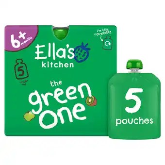 Tesco Ella's kitchen the green one multipack 450g offer