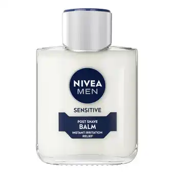 Tesco Nivea men sensitive aftershave balm 100ml offer