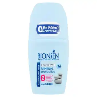 Tesco Bionsen deodorant aluminium free roll on 50ml offer