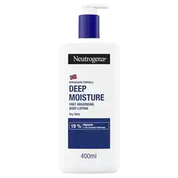 Tesco Neutrogena norwegian formula deep moisture body lotion 400ml offer