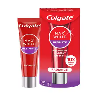 Tesco Colgate max white ultimate catalyst whitening paste 75ml offer